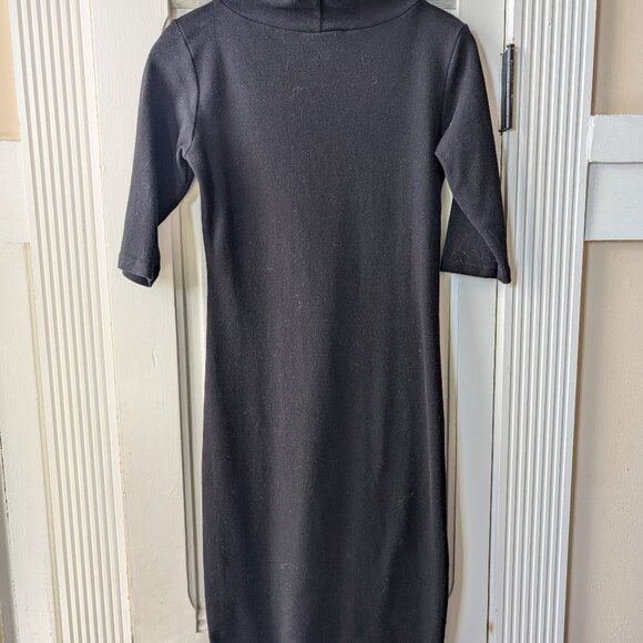 Heart of Haute Dress - M, Black, Midi - Picture 4 of 6